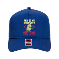 This Is My Costume Design Halloween Dog Mesh Back Trucker Hat | Artistshot