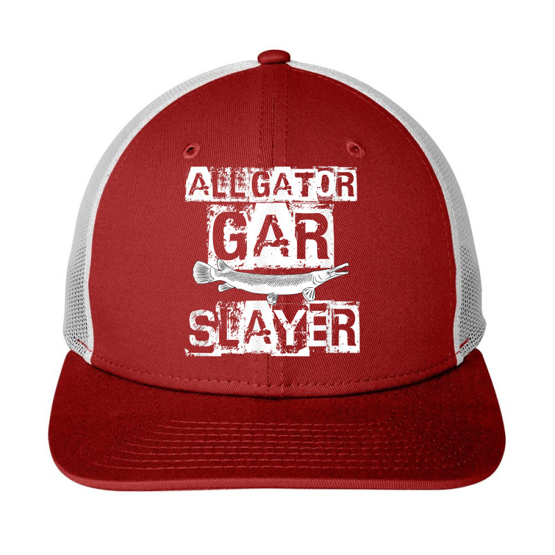 Funny Alligator Gar Saying Freshwater Fishing Gift Idea T Shirt Snapback Trucker Cap by koleuuwla | Artistshot