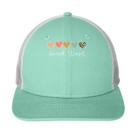 Leopard Hearts Teacher Student, Head Start Back To School T Shirt Snapback Trucker Cap | Artistshot