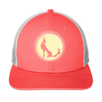 Wolf Full Moon T  Shirt Wolf Full Monn T  Shirt Snapback Trucker Cap | Artistshot