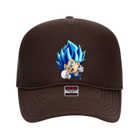 Vegeta Super Blue Evolution Foam Trucker Hat | Artistshot