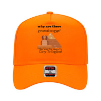 Why Are There Pyramids In Egypt They Were Too Heavy Funny Adjustable Baseball Cap | Artistshot