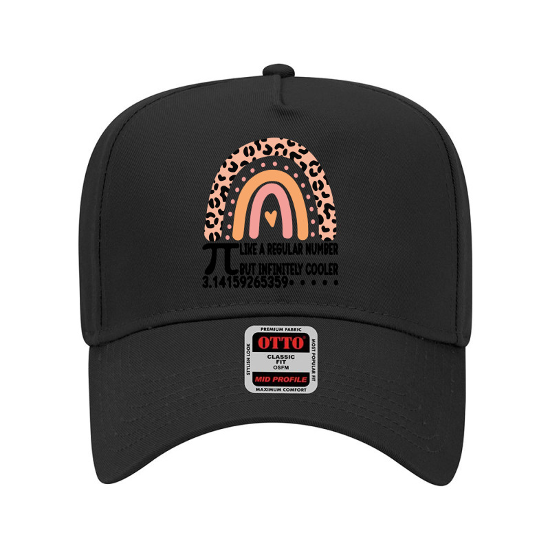 Funny Pi Day Teacher Quote, Pi Like A Regular Number But Infinitely Co Adjustable Baseball Cap by cm-arts | Artistshot