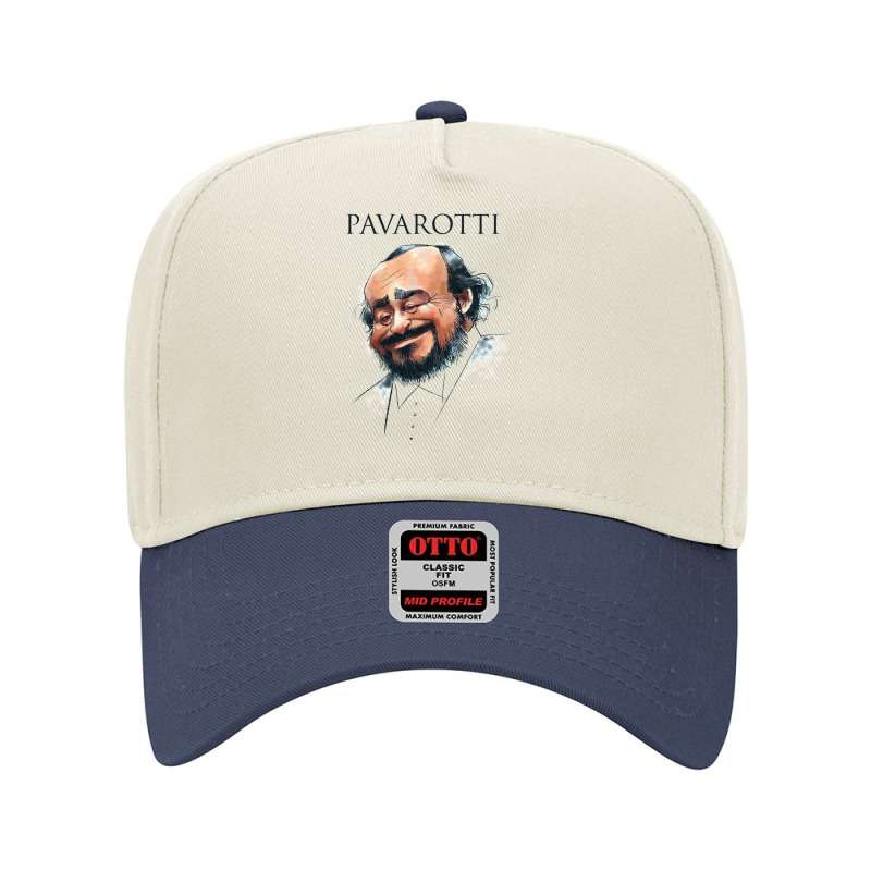 Opera Tenor Pavarotti Adjustable Baseball Cap | Artistshot