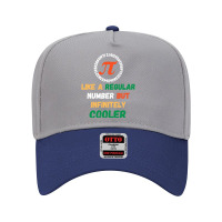 Pi Like A Regular Number But Infinitely Cooler Adjustable Baseball Cap | Artistshot