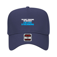 Live Streaming Live Streamer Adjustable Baseball Cap | Artistshot