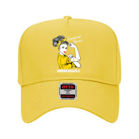 Endometriosis Warrior Unbreakable Awareness Adjustable Baseball Cap | Artistshot