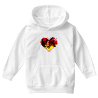 Heart Graphic Art Youth Hoodie | Artistshot