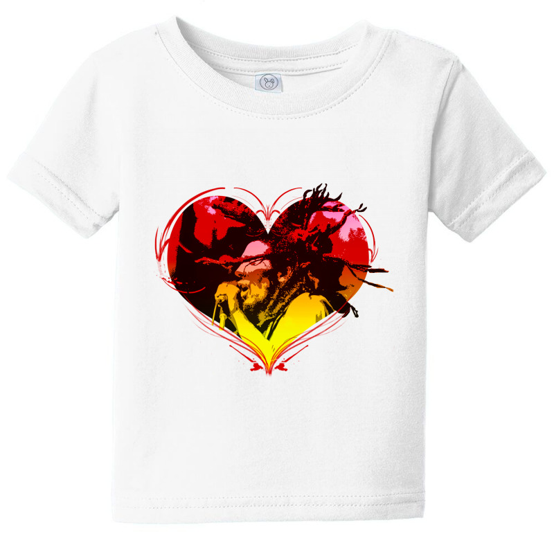 Heart Graphic Art Baby Tee | Artistshot