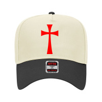 Long Cross - Knights Templar - Holy Grail - The Crusades Adjustable Baseball Cap | Artistshot