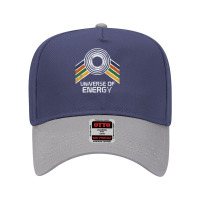 Universe Of Energy In Vintage Distressed Style Adjustable Baseball Cap | Artistshot