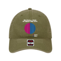 We Built This City 80's Classic Rock And Roll Music Lyrics Funny Gifts Dyed Cap | Artistshot