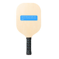 Identity Theft Is Not A Joke Pickleball Paddle | Artistshot