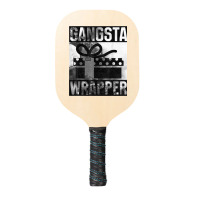 Gangsta Wrapper Gangster Rap Gift Vintage Christmas T Shirt Pickleball Paddle | Artistshot