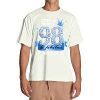 98 & Fabulous I Blue Black Party Group Candid Photo Outfit Urban Heavy T-shirt | Artistshot