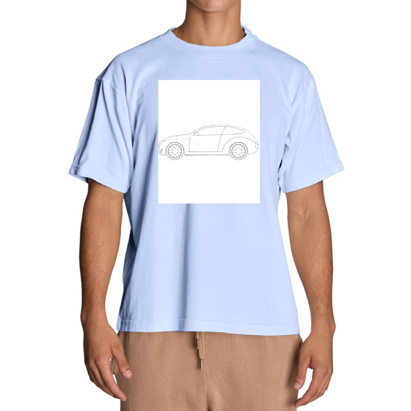 Car Technical Drawing - Shooting Brake 1 Urban Heavy T-shirt | Artistshot