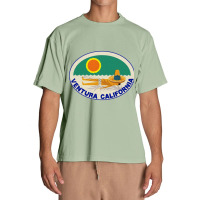 Ventura California Vintage Beach Travel Pacific Ocean Urban Heavy T-shirt | Artistshot