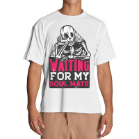 Waiting For My Soulmate Fun Halloween Single Skeleton Meme Urban Heavy T-shirt | Artistshot