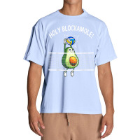 Holy Blockamole Volleyball Shirt Player Blocker Avocado T Shirt Urban Heavy T-shirt | Artistshot