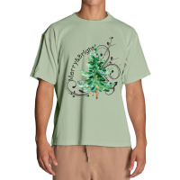 Christmas Tree Merry And Bright Womens Christmas Tee Women Urban Heavy T-shirt | Artistshot