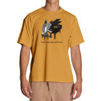 Keyboard Playing Seabird That Sings Urban Heavy T-shirt | Artistshot