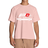 Initial D (side View) Black Urban Heavy T-shirt | Artistshot