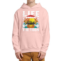 Life Is Better On The Toon   Funny Pontoon Boat Pontooning Tank Top Urban Pullover Hoodie | Artistshot