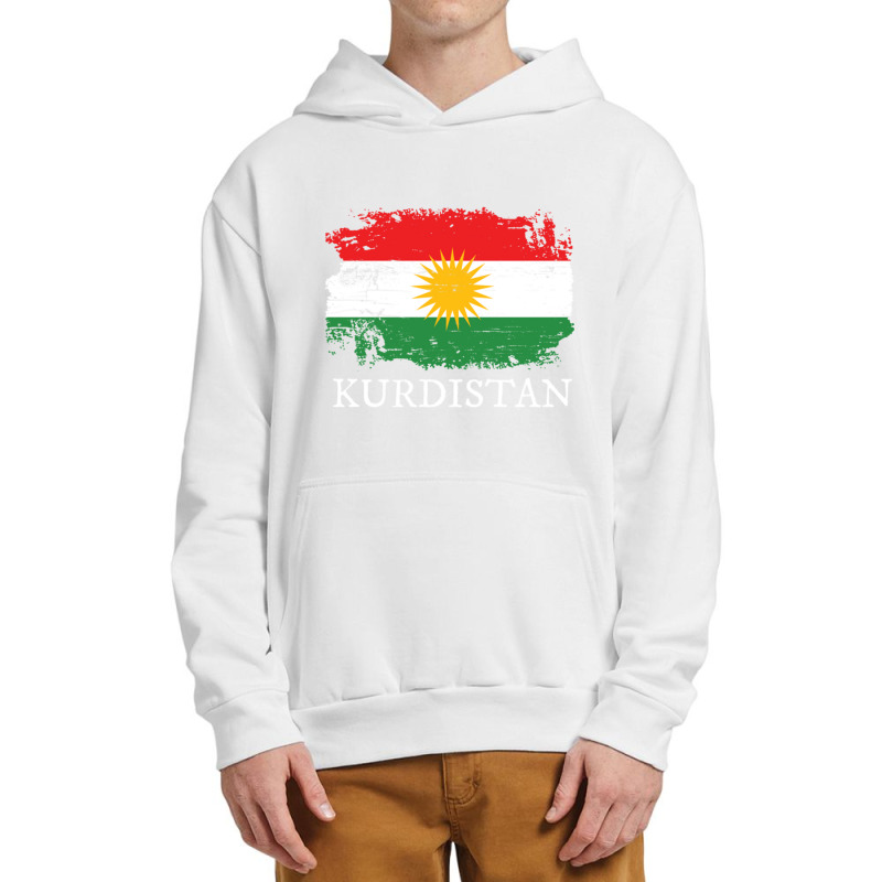 Kurdistan Flag Urban Pullover Hoodie | Artistshot