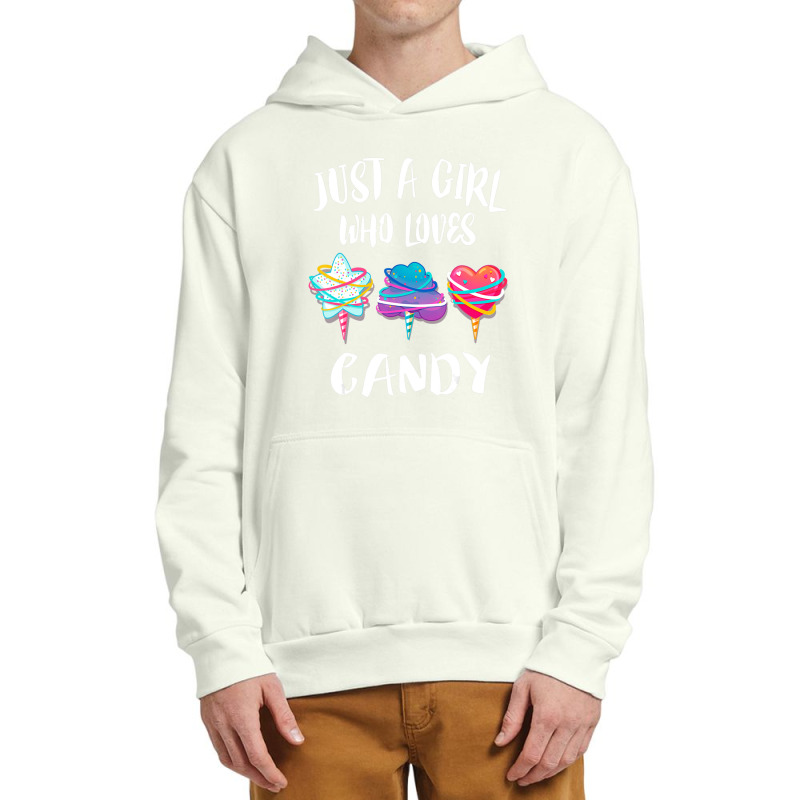 Just A Girl Who Loves Candy Gift Urban Pullover Hoodie | Artistshot