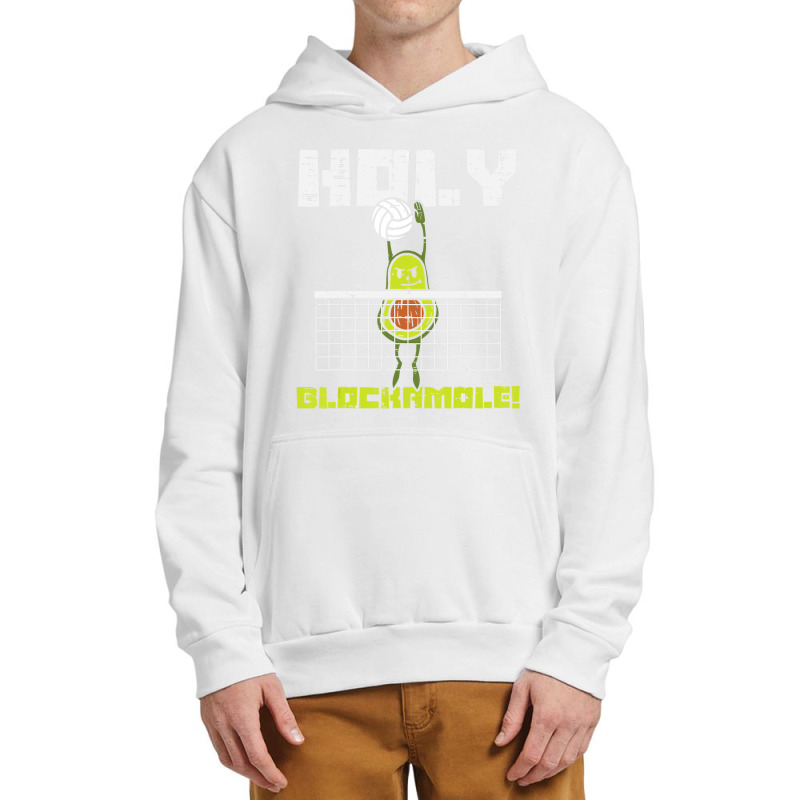 Holy Blockamole Avocado Volleyball Player Blocker Men Women Urban Pullover Hoodie by cm-arts | Artistshot