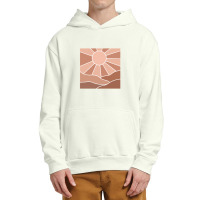 Aesthetic Browny Sun Urban Pullover Hoodie | Artistshot