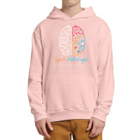 Brain Of A Speech Pathologist Speech Language Therapy Urban Pullover Hoodie | Artistshot