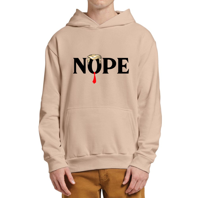 Nope Trump Urban Pullover Hoodie by AMYBROKER | Artistshot