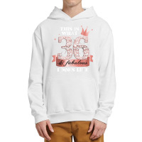 36 & Fabulous I Rose And Black Party Group Candid Photo Item Urban Pullover Hoodie | Artistshot