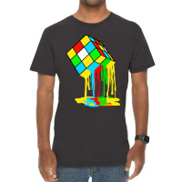 Love Brick Games Fan Of Rubriks Cube Vintage T-shirt | Artistshot