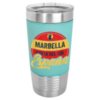 Marbella Costa Del Sol Spain Espana Leatherette Tumbler | Artistshot