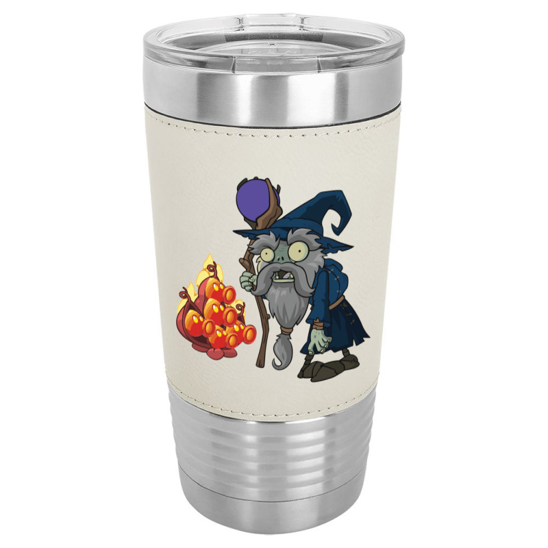 Plantsvszombiesmerlincharacter1 Leatherette Tumbler | Artistshot