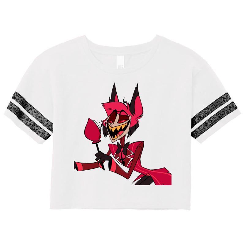 Alastor, Hazbin Hotel, Radio Demon, Hazbin,jeby Scorecard Crop Tee By ...