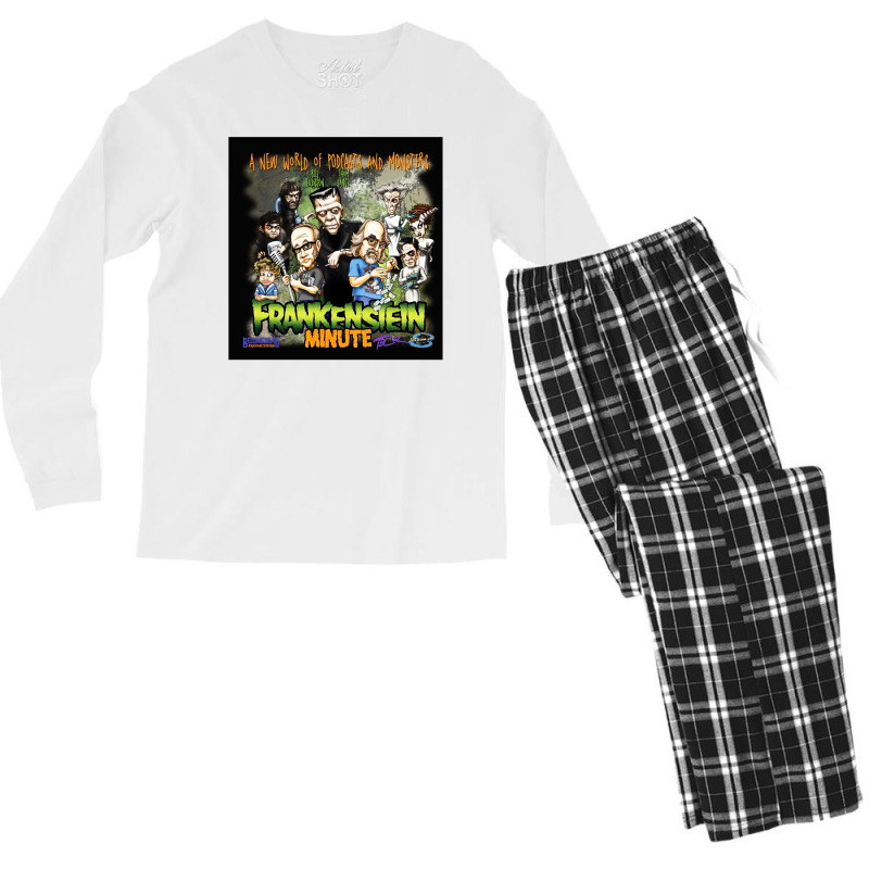 Frankenstein Minute Thom And Bill Men's Long Sleeve Pajama Set by Bulumata | Artistshot