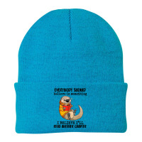 Everybody Should Believe In Something Otter Read Books Beanie | Artistshot