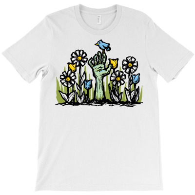 Zombie Garden T-shirt Designed By Dwi Irvansyah