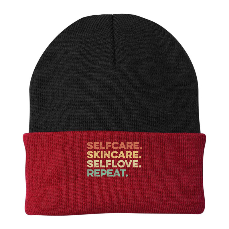 Selfcare Skincare Selflove Repeat Esthetician Beanie | Artistshot