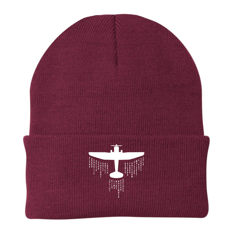 Phonetic Alphabet   Pilot Airplane Beanie | Artistshot