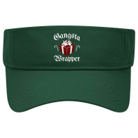 Gangsta Wrapper Funny Holiday Christmas Gift Rapper Shirt Visor Hat | Artistshot