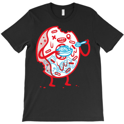 Zombie Donut T-shirt Designed By Dwi Irvansyah