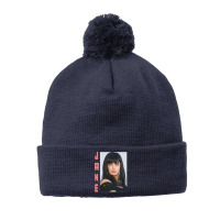 Retro Cartoon  Western Poster Pom Pom Beanie | Artistshot