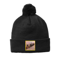 Retro Vintage Scream Mens My Favorite Pom Pom Beanie | Artistshot