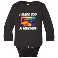 Cassette Tape Costume 80s 90s Vintage Retro For Men Women Long Sleeve Baby Bodysuit | Artistshot