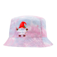 The Shortest Gnome Christmas Lights Matching Family Pajamas T Shirt Tie Dyed Bucket Hat | Artistshot