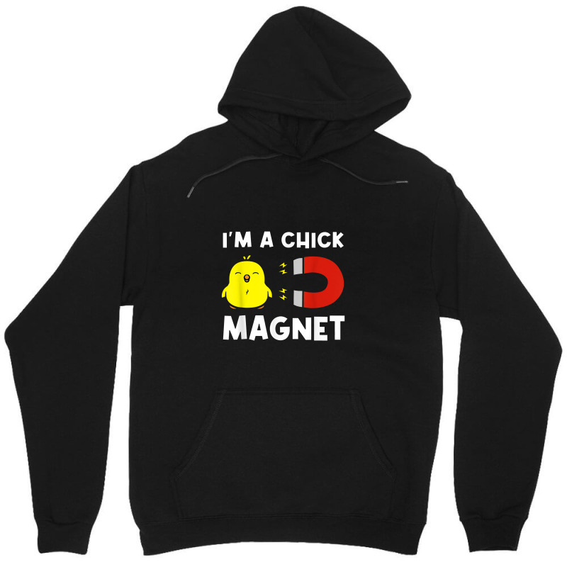 Chick Magnet Women Attraction Pun Joke Humor Funny Men Unisex Hoodie by yuyurumpung | Artistshot